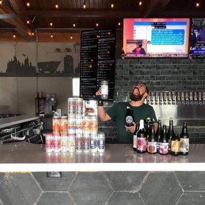 Hourglass Brewing District Bartender Chauncey