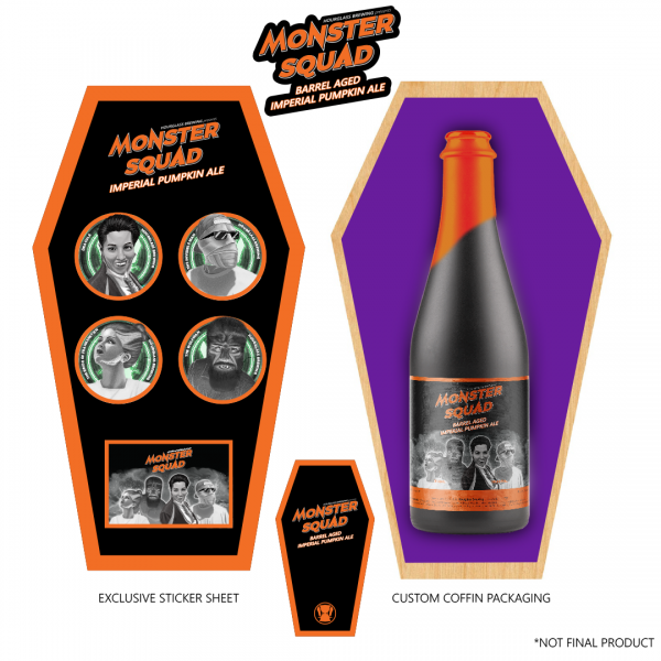 Monster Squad Coffin Package