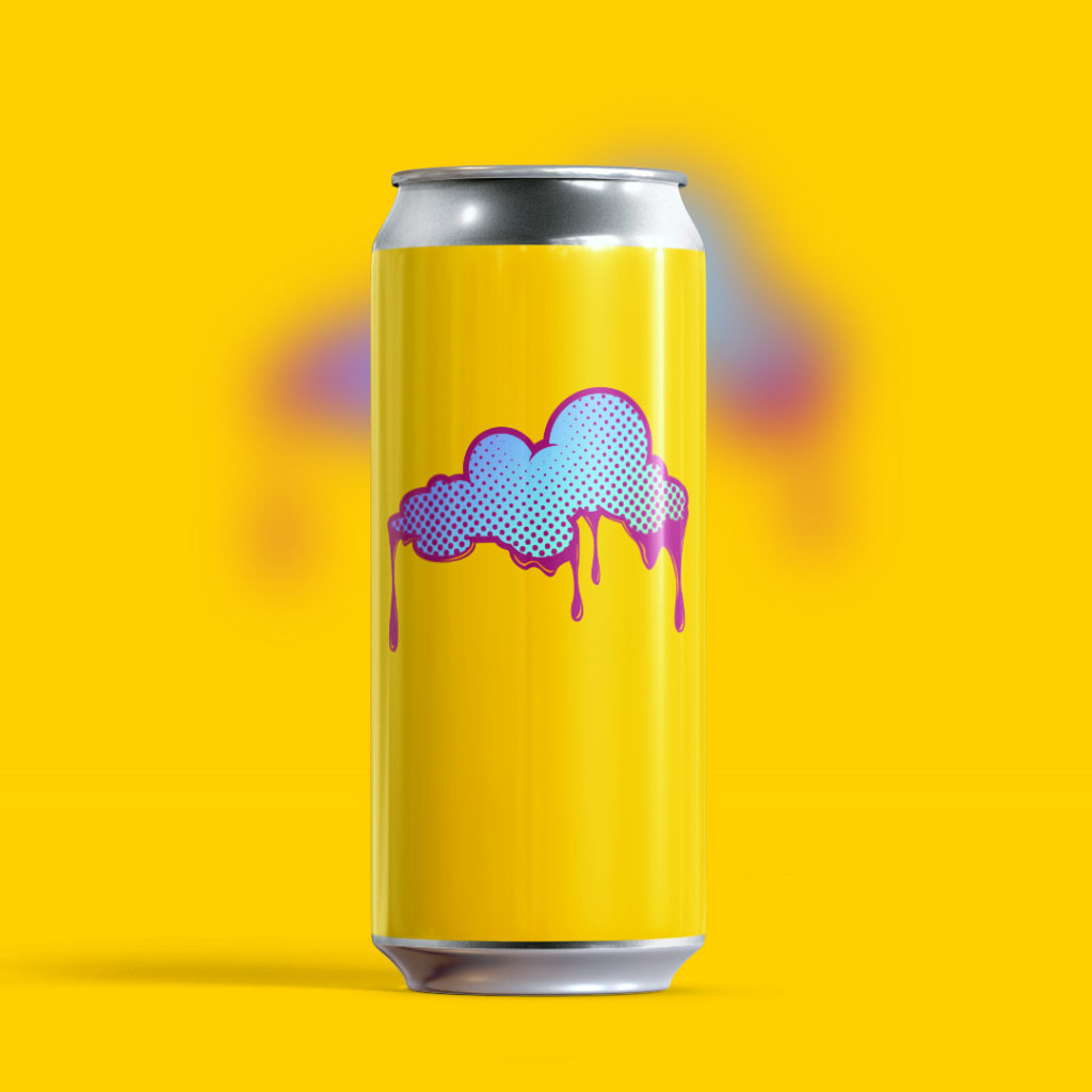 Juicy Cloud Aura Beer Can Juicy Cloud Aura Beer Can